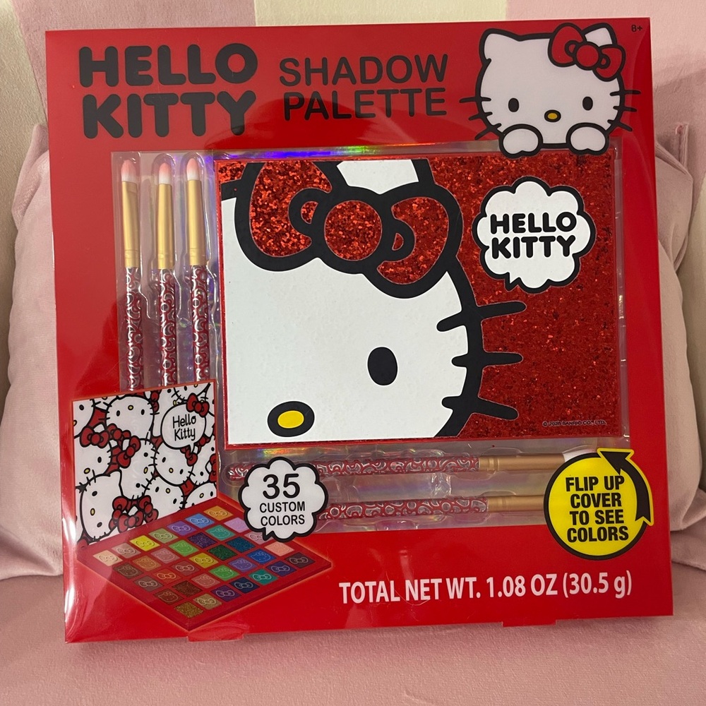 Hello Kitty Shadow Palette - Red and White